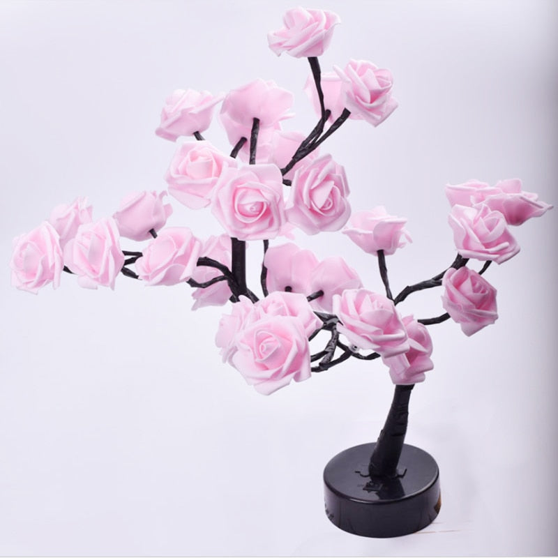 Rose led lamp