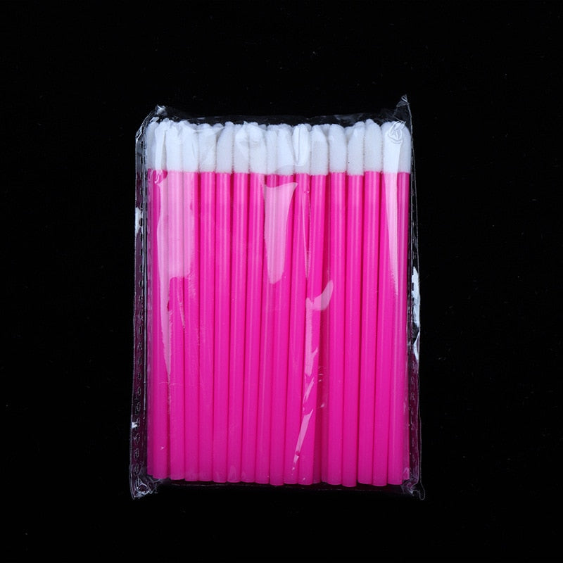 50 pcs Disposable lip brush