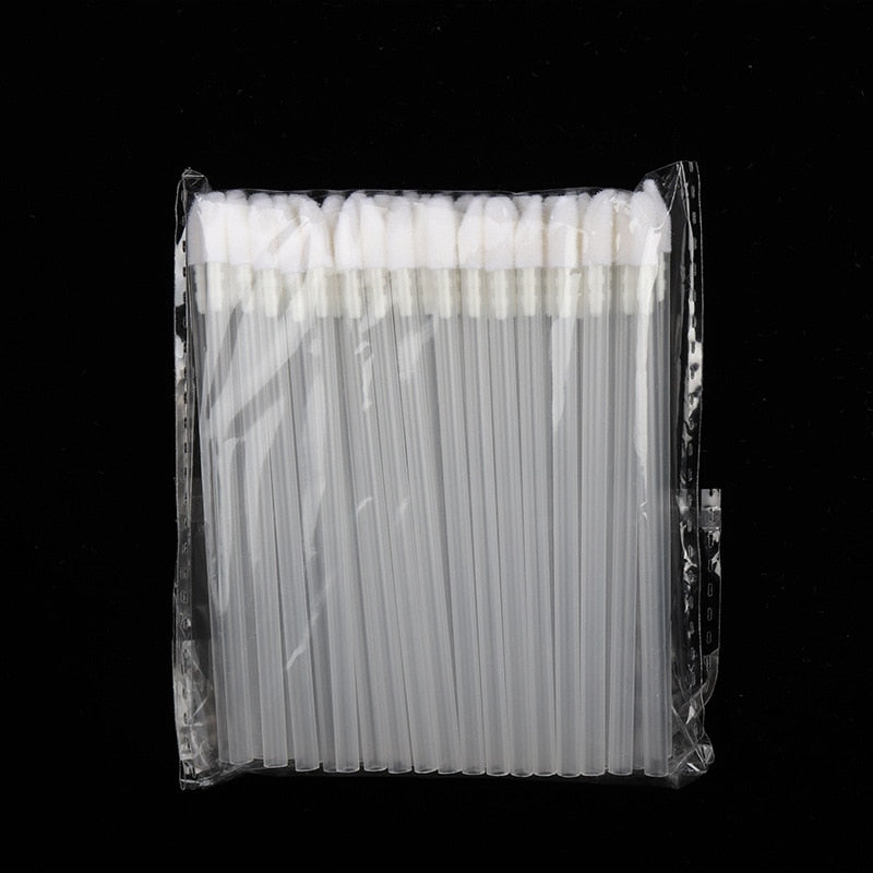50 pcs Disposable lip brush