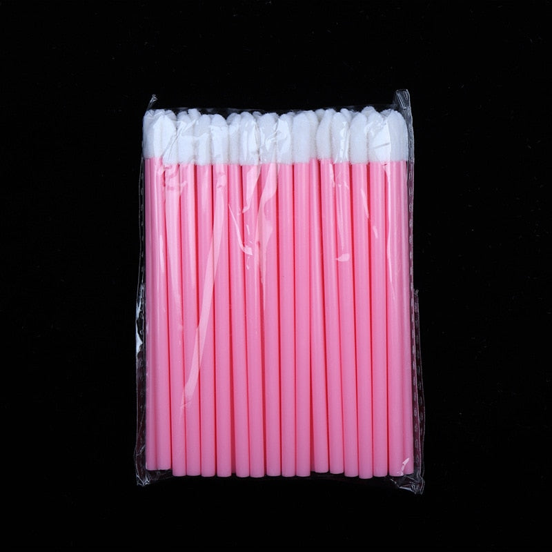50 pcs Disposable lip brush