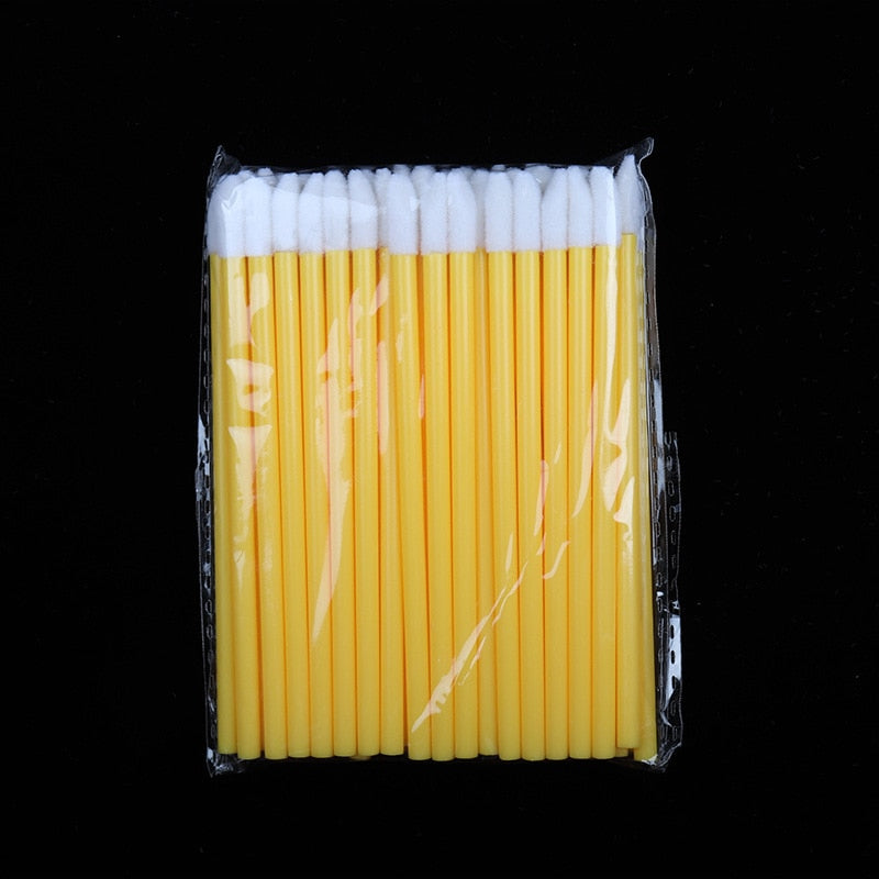 50 pcs Disposable lip brush