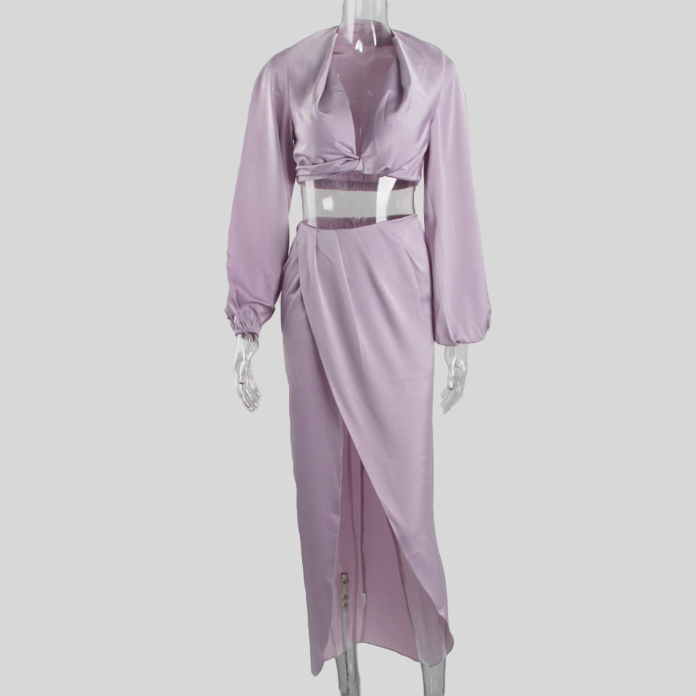 2 Piece Set Women Vacation Outfits Sexy