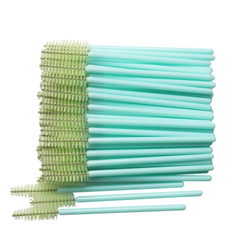 50pcs Shiny Disposable spoolie for eyebrows and lashes