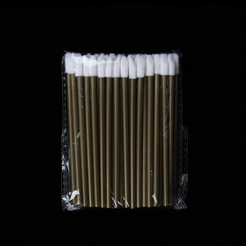 50 pcs Disposable lip brush