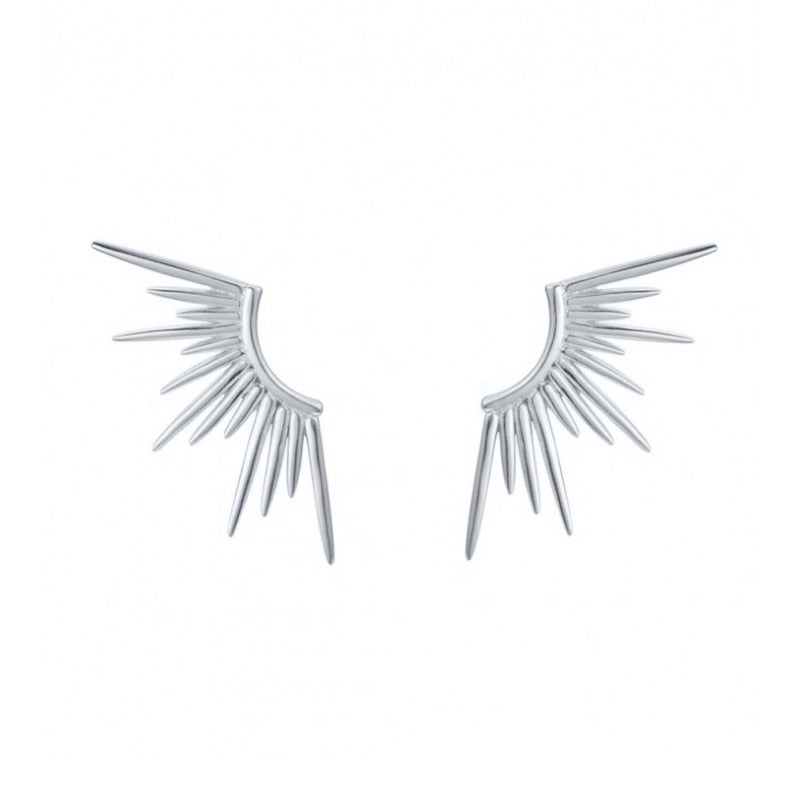 Exquisite Small 925 Sterling Silver Ear Stud Earrings fo