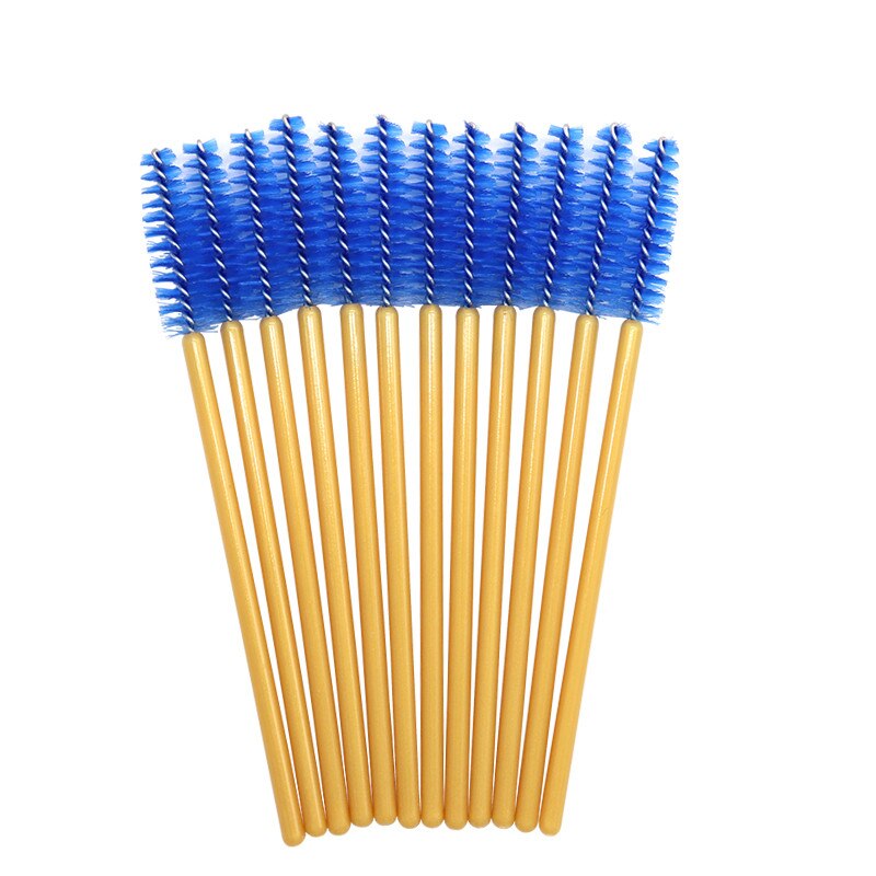 50pcs Shiny Disposable spoolie for eyebrows and lashes